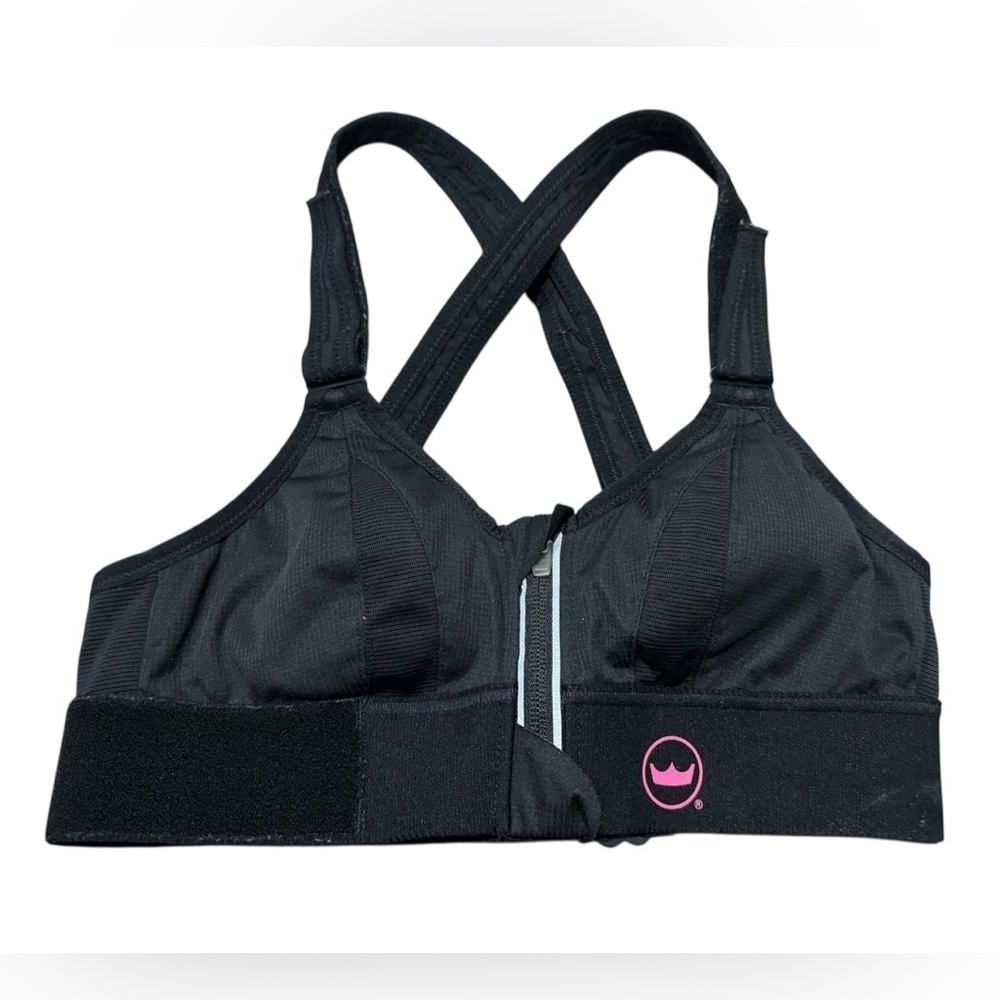 Shefit Women's X-Small Ultimate High Impact Adjustable Sports Bra Black